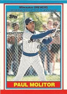 1989 Topps UK Minis Baseball Cards     053      Paul Molitor